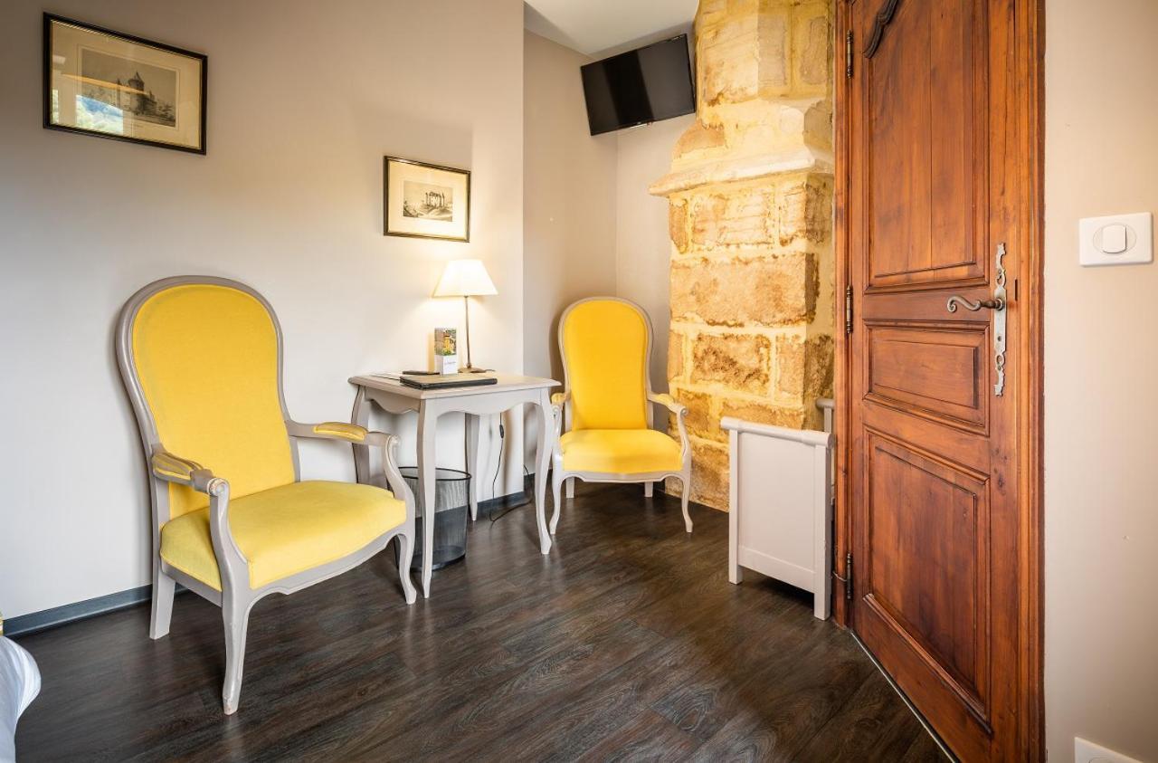Hotel La Couleuvrine Sarlat Centre Ville Exteriör bild