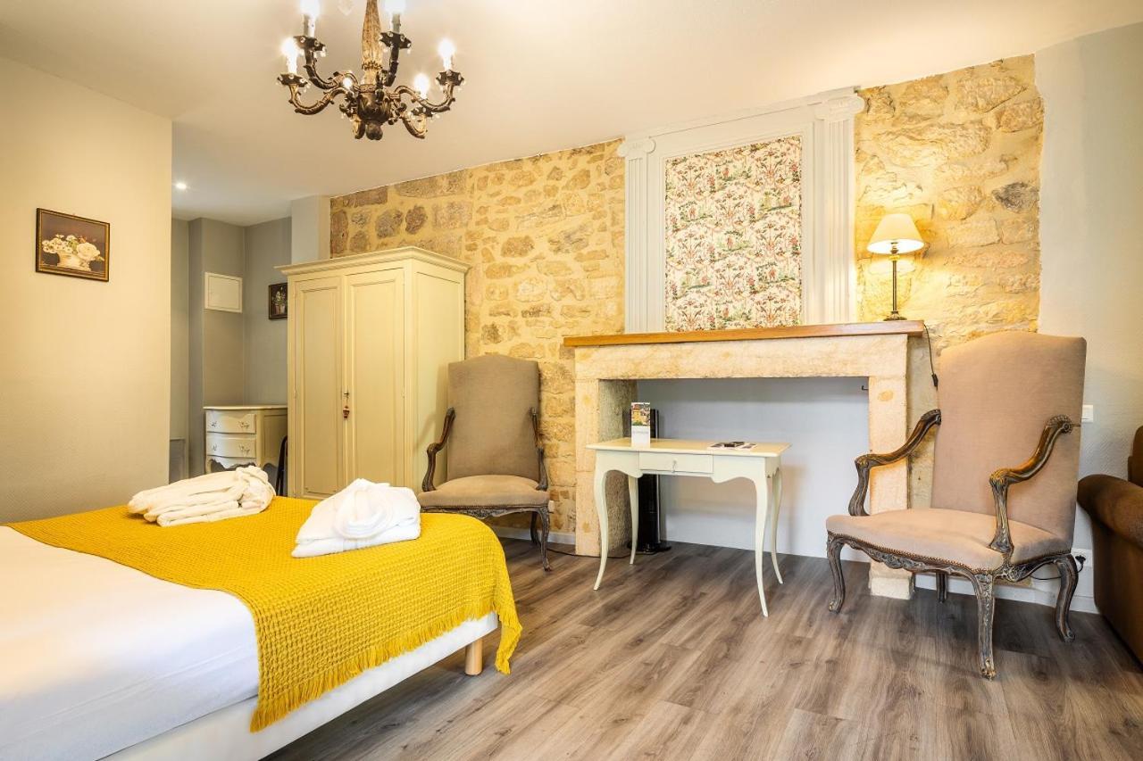 Hotel La Couleuvrine Sarlat Centre Ville Exteriör bild