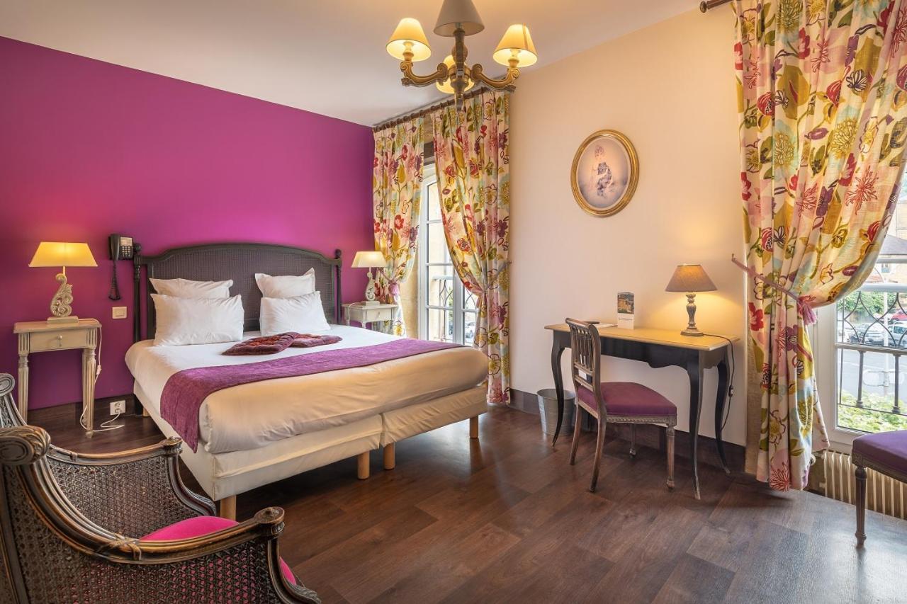 Hotel La Couleuvrine Sarlat Centre Ville Exteriör bild