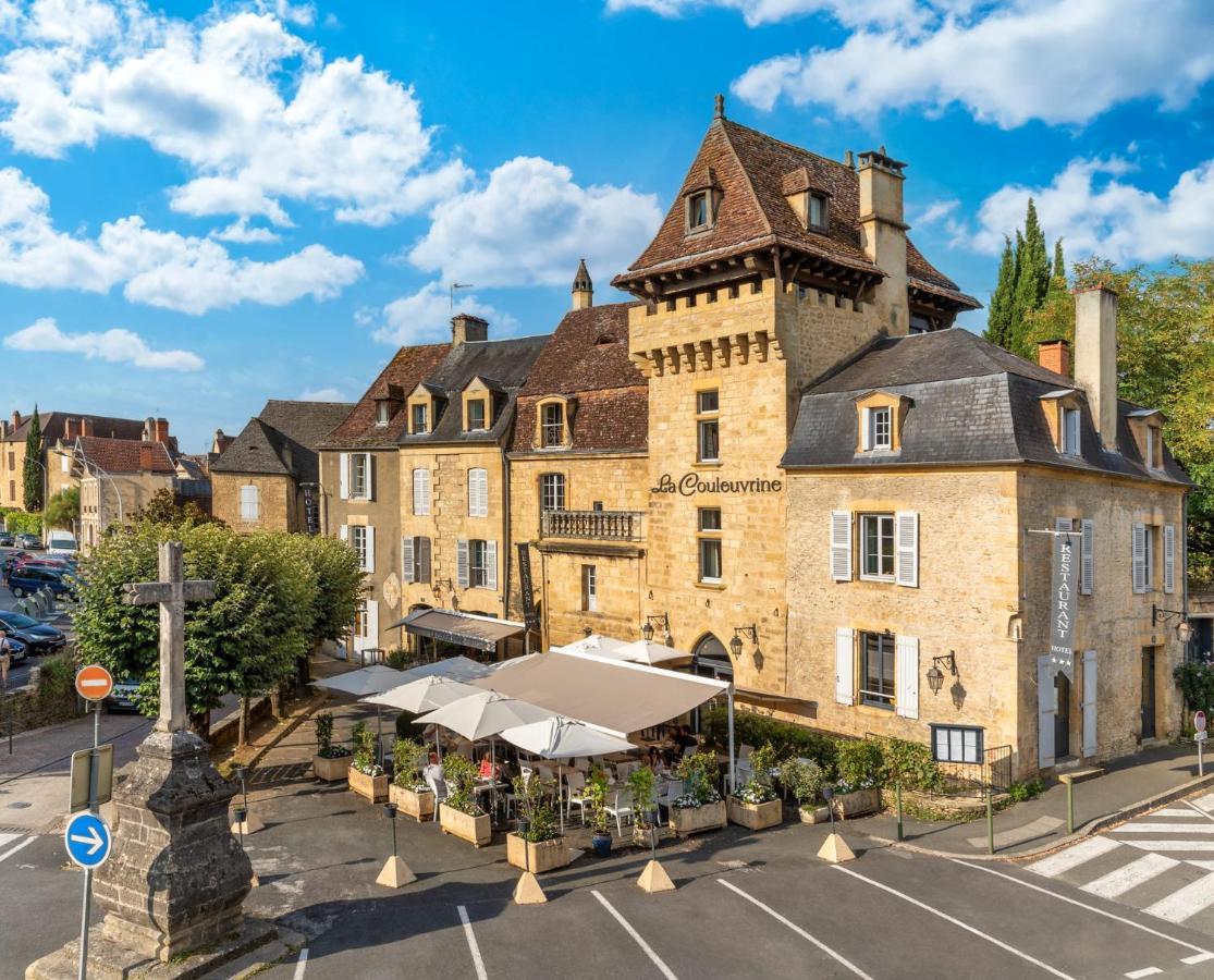 Hotel La Couleuvrine Sarlat Centre Ville Exteriör bild